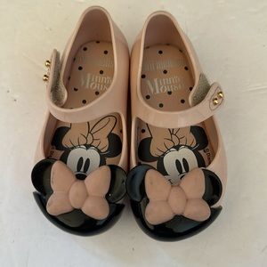 Mini Melissa Minie mouse girls shoes
